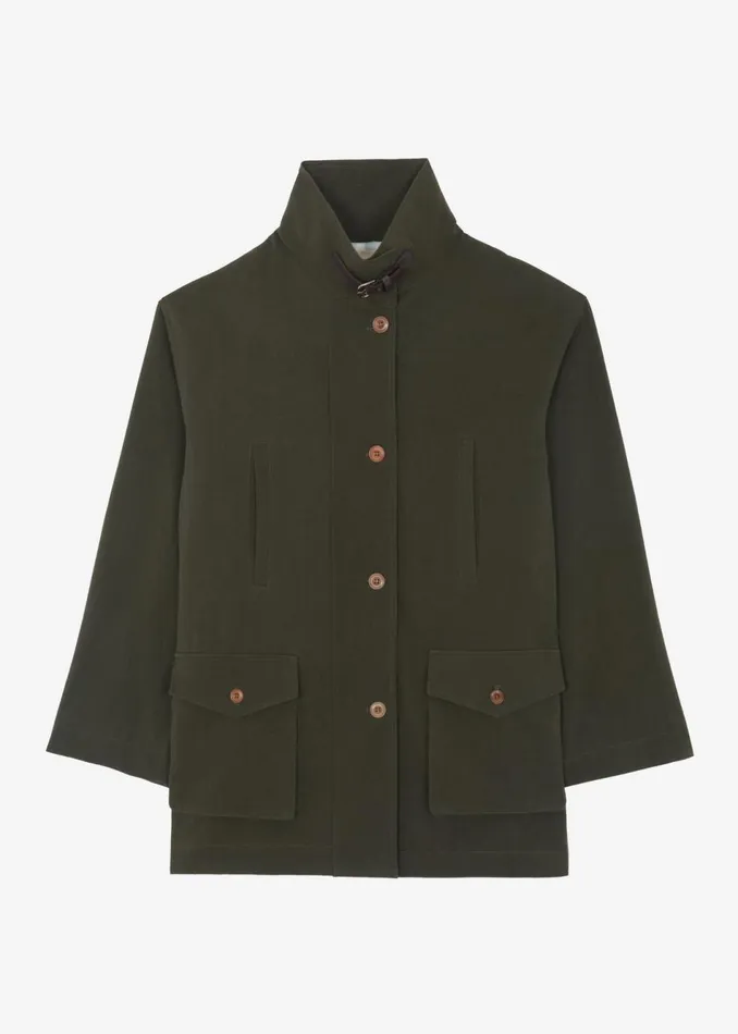 Women The Frankie Shop Outerwear James Cotton Jacket Olive