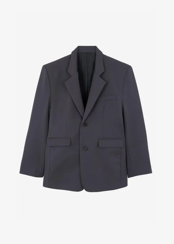 Women The Frankie Shop Outerwear Janell Blazer Dark Grey