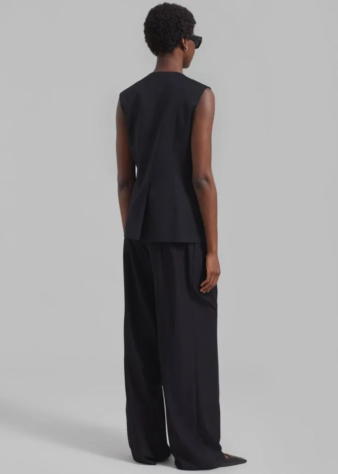 Women The Frankie Shop Outerwear Jenni Vest Black