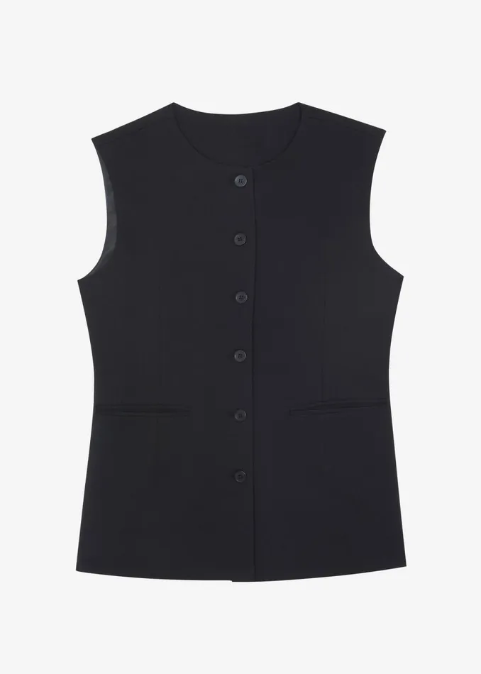Women The Frankie Shop Outerwear Jenni Vest Black