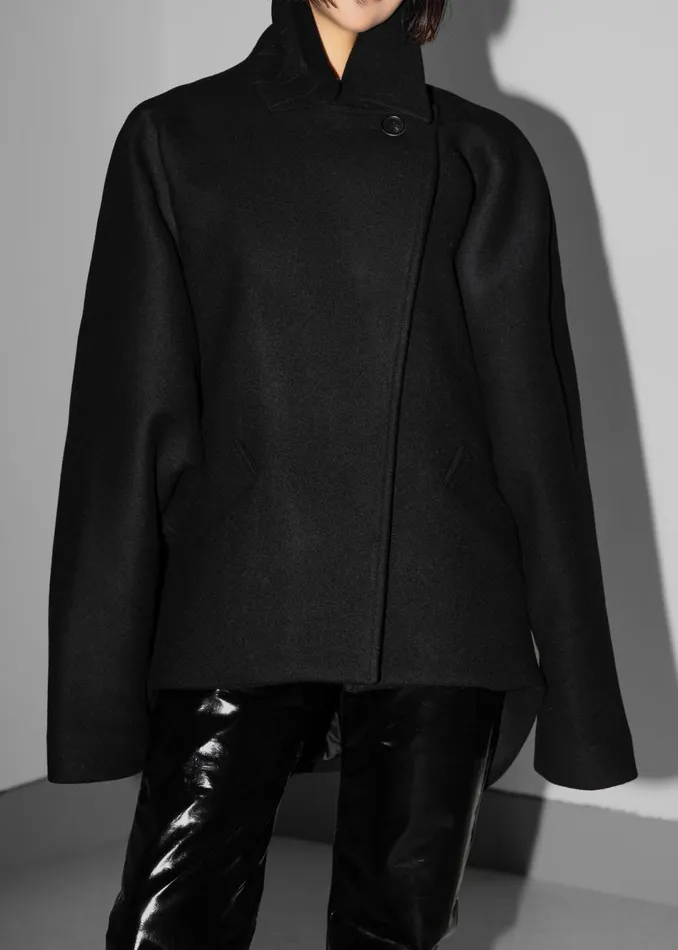 Women The Frankie Shop Outerwear Lane Coat Black