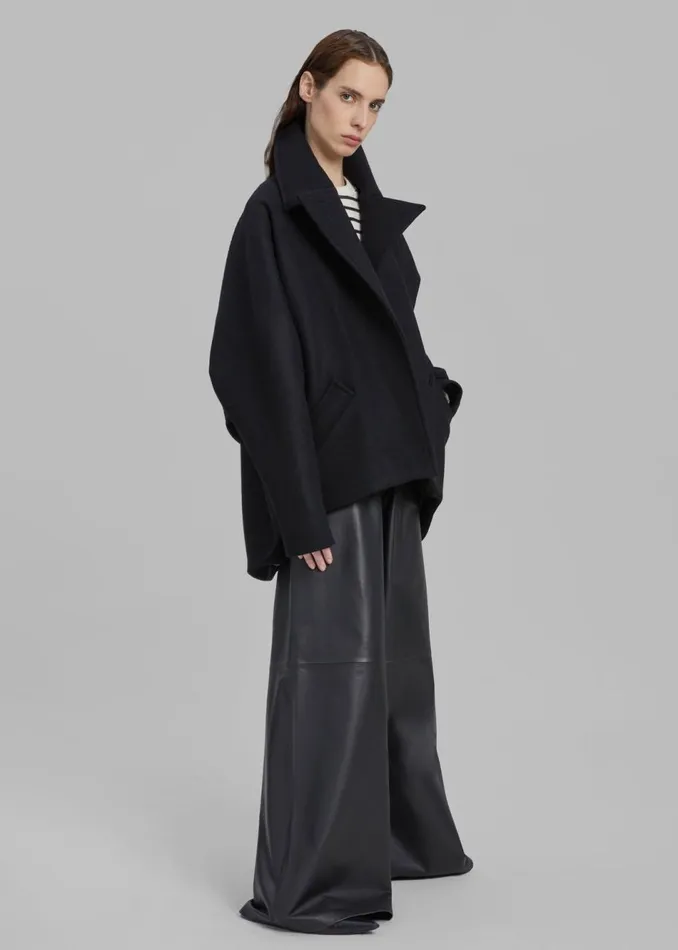 Women The Frankie Shop Outerwear Lane Coat Black