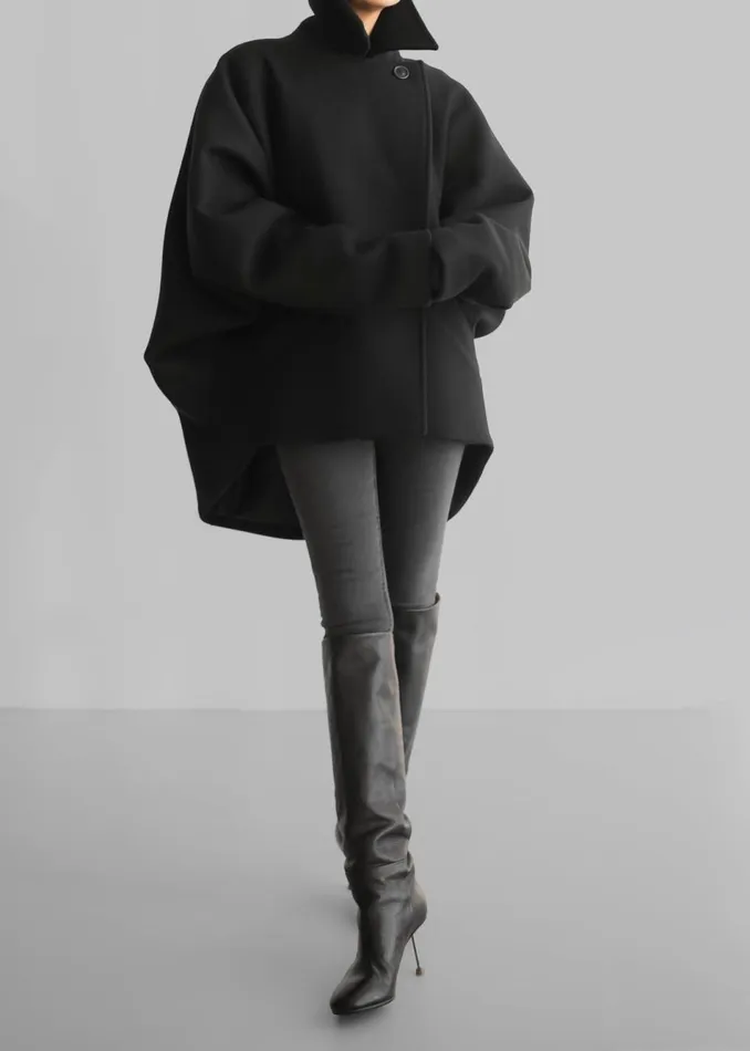 Women The Frankie Shop Outerwear Lane Coat Black