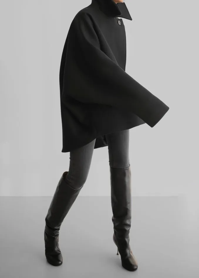 Women The Frankie Shop Outerwear Lane Coat Black