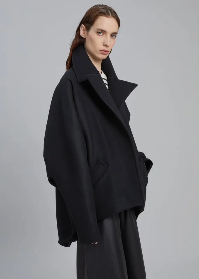 Women The Frankie Shop Outerwear Lane Coat Black