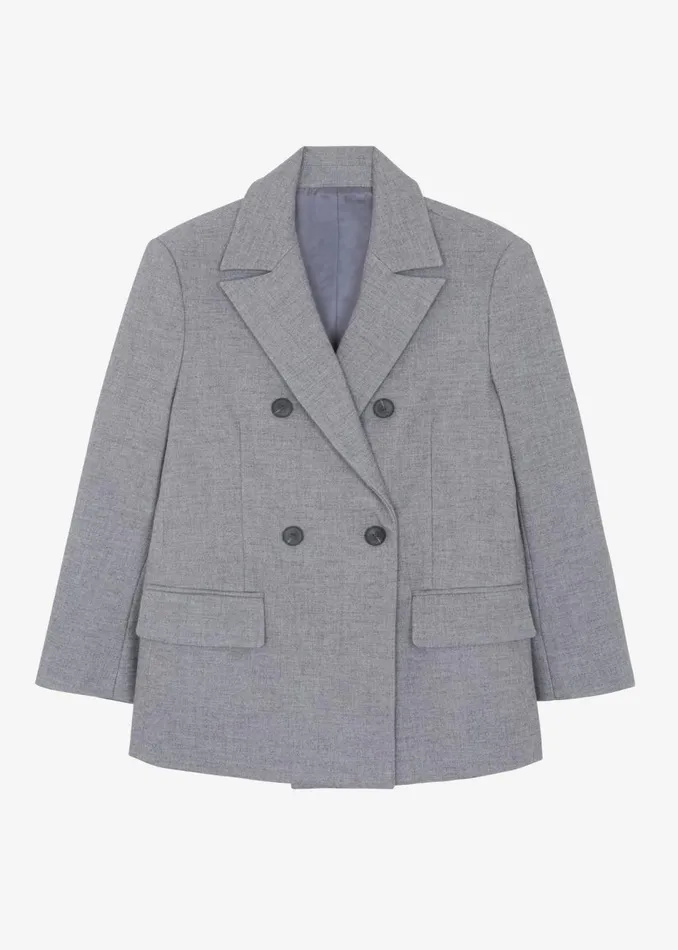 Women The Frankie Shop Outerwear Lilah Blazer Grey