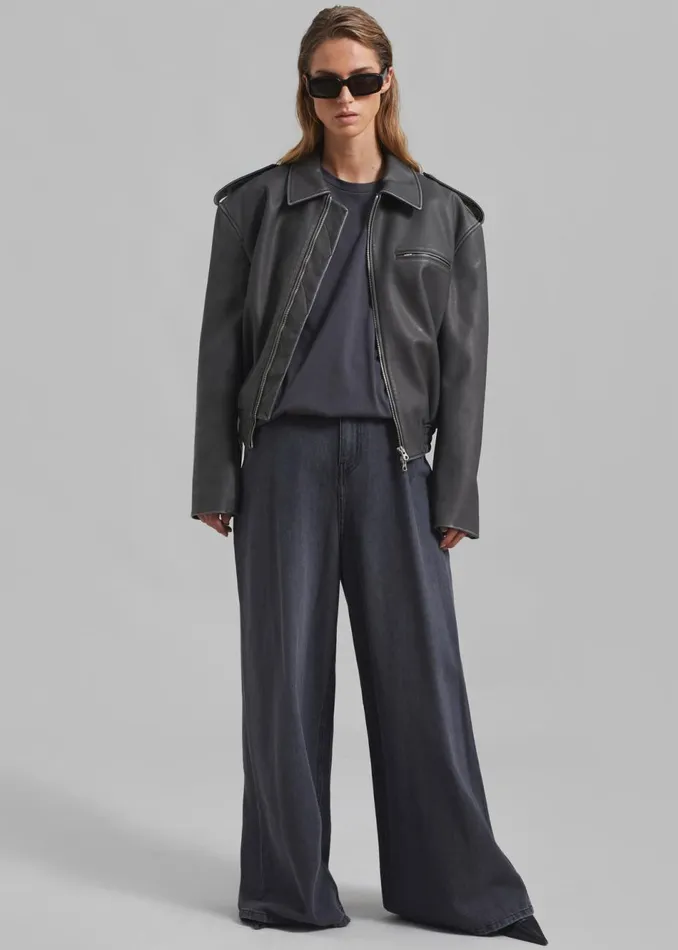 Women The Frankie Shop Outerwear Malvina Bomber Grey