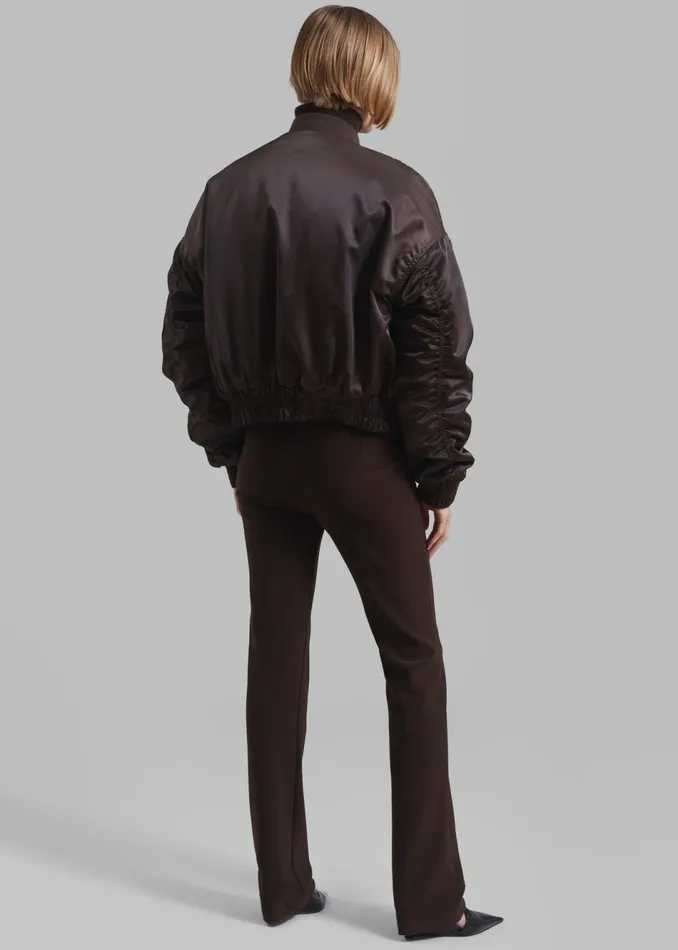 Women The Frankie Shop Outerwear Marly Bomber Brown