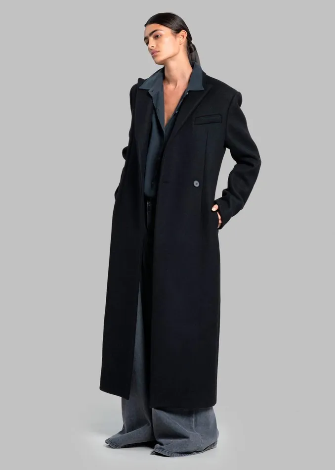 Women The Frankie Shop Outerwear Melva Coat Black