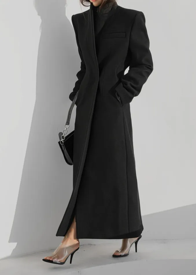 Women The Frankie Shop Outerwear Melva Coat Black