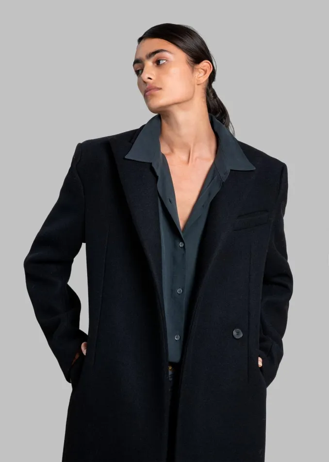Women The Frankie Shop Outerwear Melva Coat Black