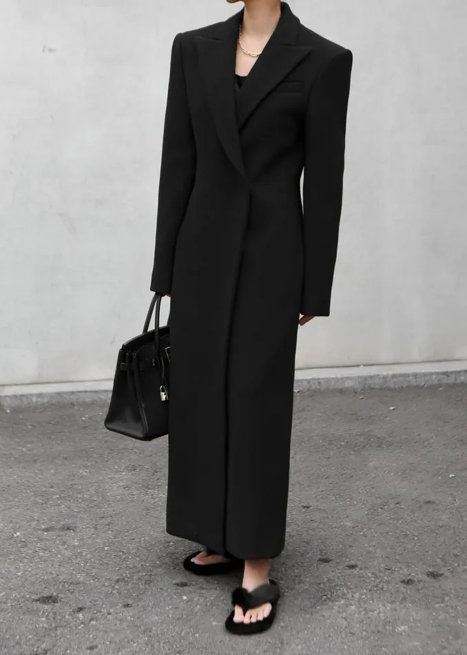 Women The Frankie Shop Outerwear Melva Coat Black
