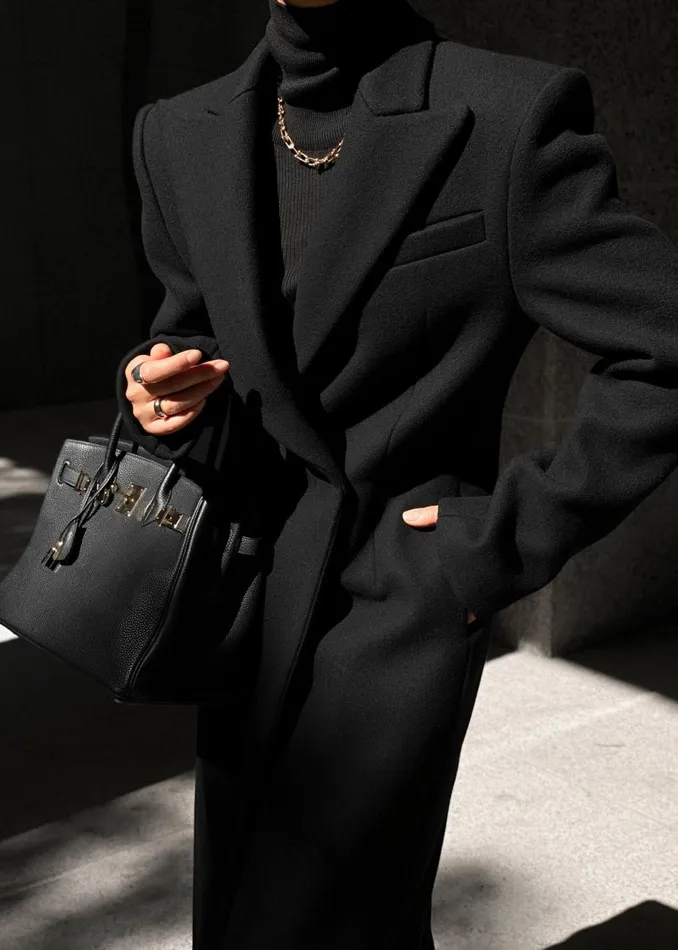Women The Frankie Shop Outerwear Melva Coat Black