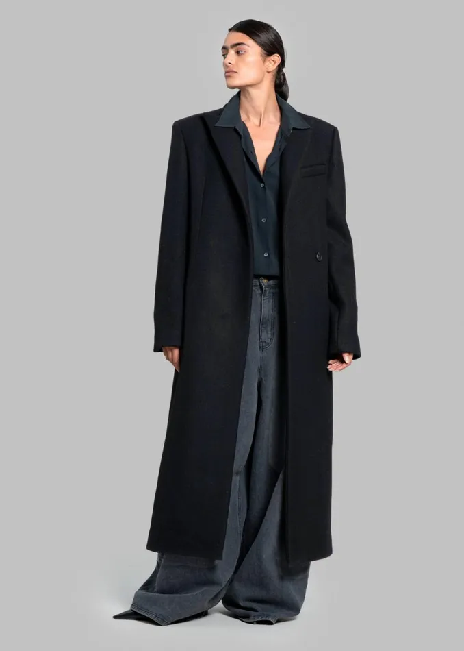 Women The Frankie Shop Outerwear Melva Coat Black