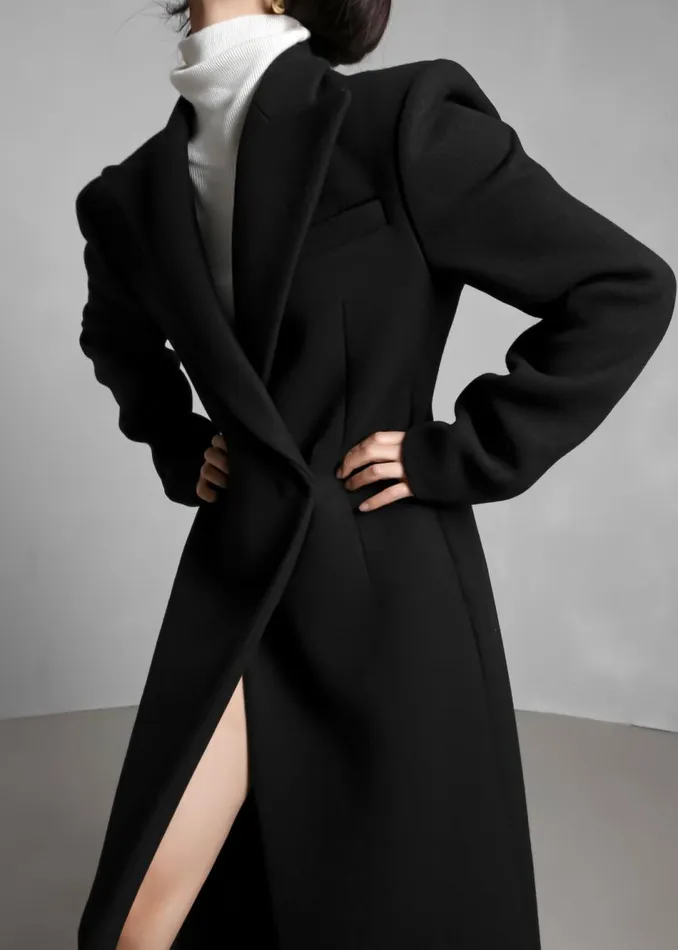 Women The Frankie Shop Outerwear Melva Coat Black