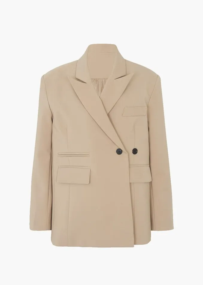Women The Frankie Shop Outerwear Paige Blazer Beige
