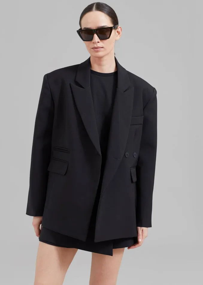 Women The Frankie Shop Outerwear Paige Blazer Black