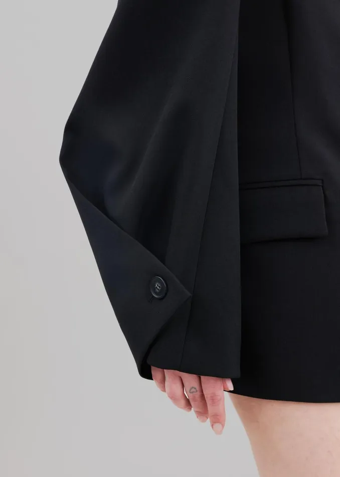 Women The Frankie Shop Outerwear Pia Boxy Blazer Black