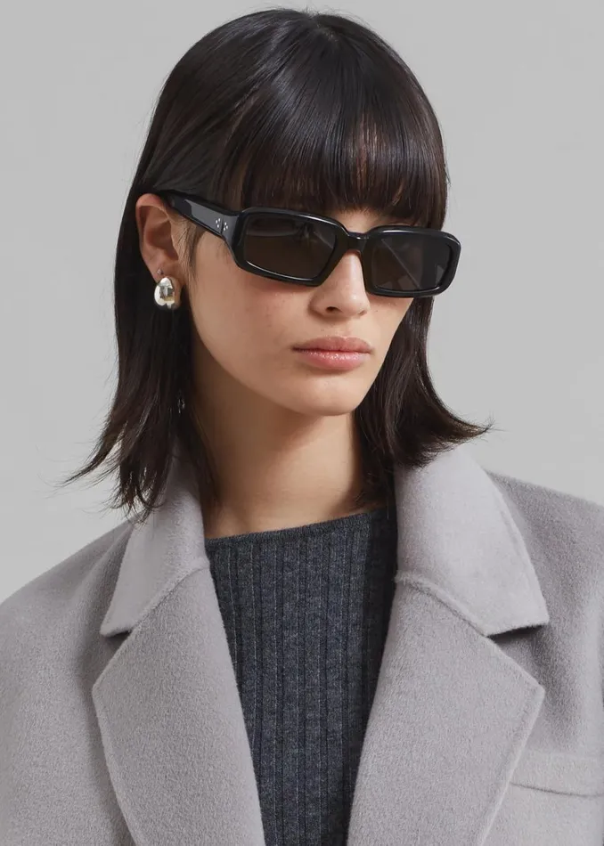 Women The Frankie Shop Outerwear Renata Wool Blazer Grey