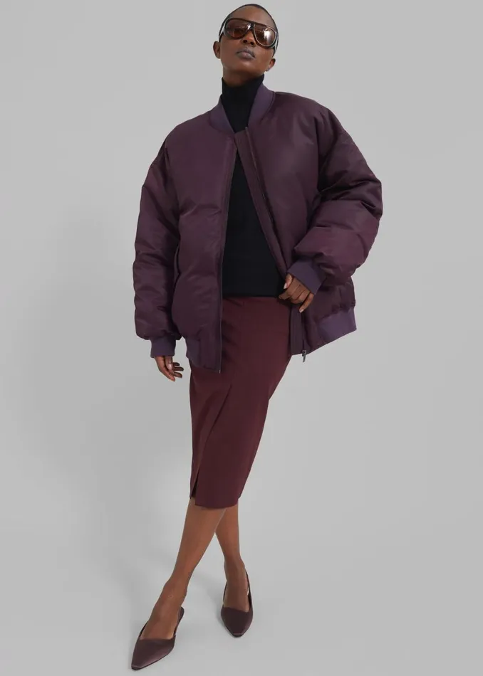 Women The Frankie Shop Outerwear Reno Bomber Prune
