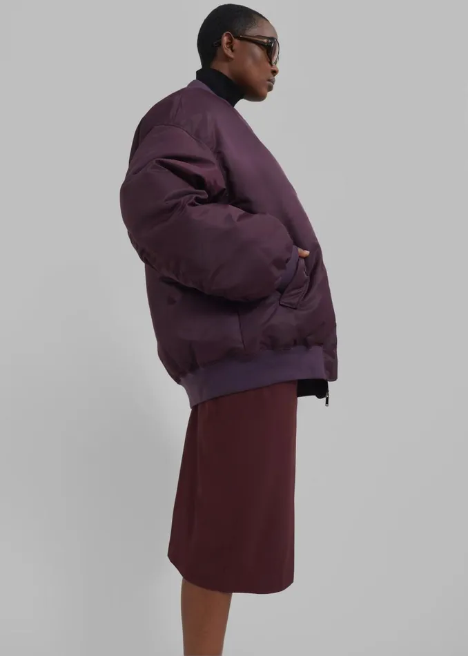 Women The Frankie Shop Outerwear Reno Bomber Prune