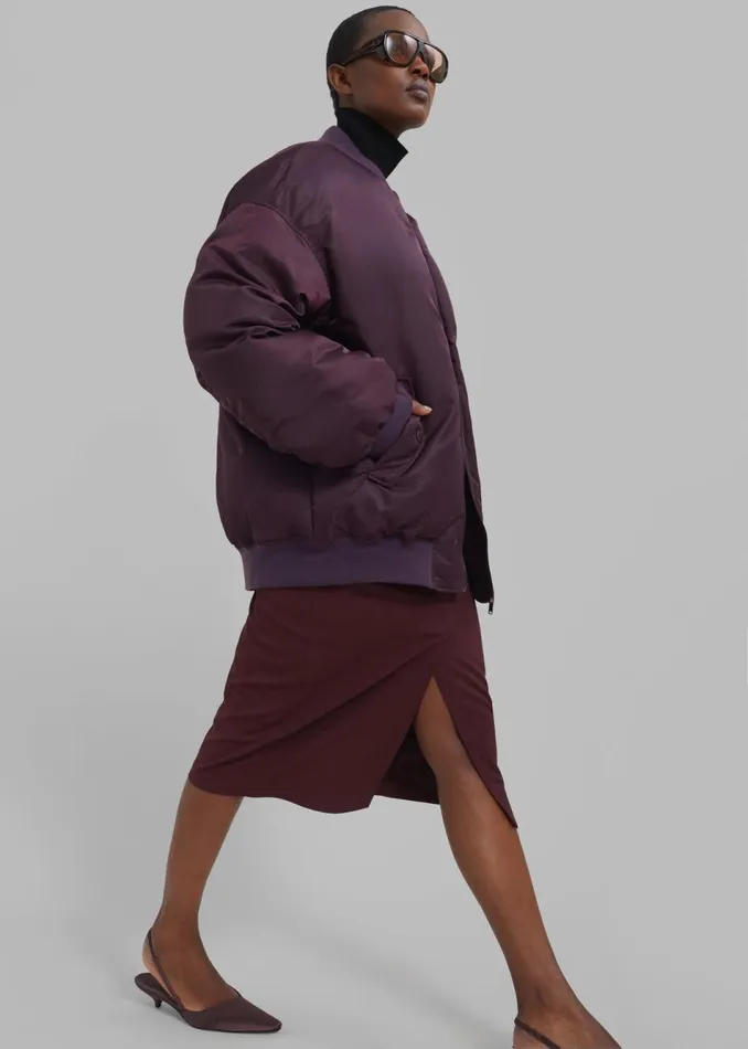 Women The Frankie Shop Outerwear Reno Bomber Prune