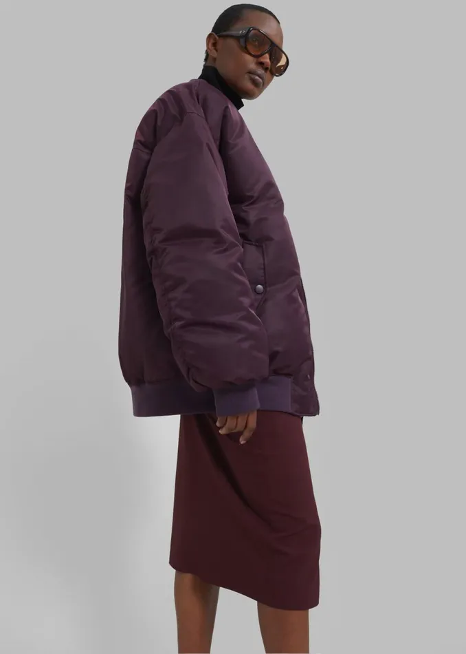 Women The Frankie Shop Outerwear Reno Bomber Prune