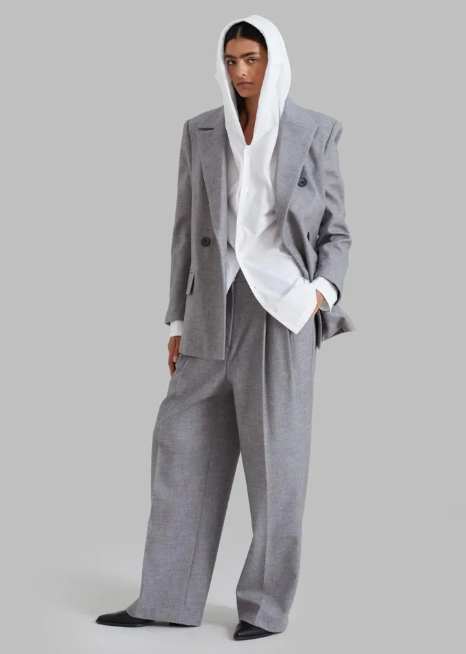 Women The Frankie Shop Outerwear Stine Blazer Grey