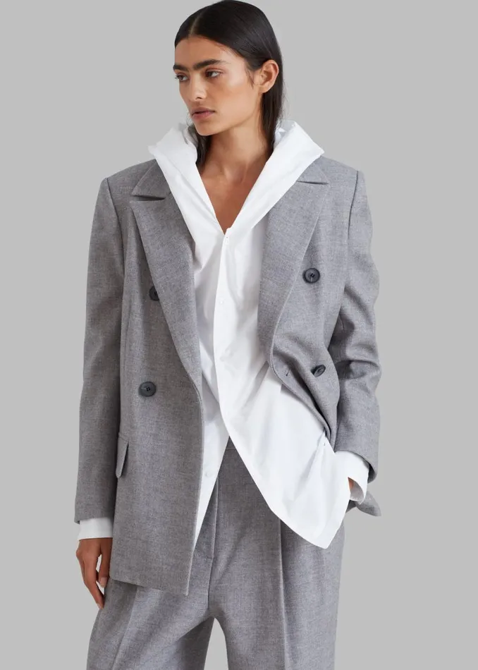 Women The Frankie Shop Outerwear Stine Blazer Grey