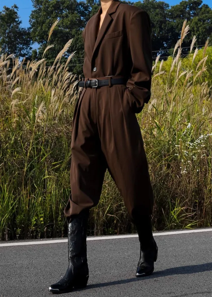 Women The Frankie Shop Outerwear Tansy Oversized Blazer Chocolate