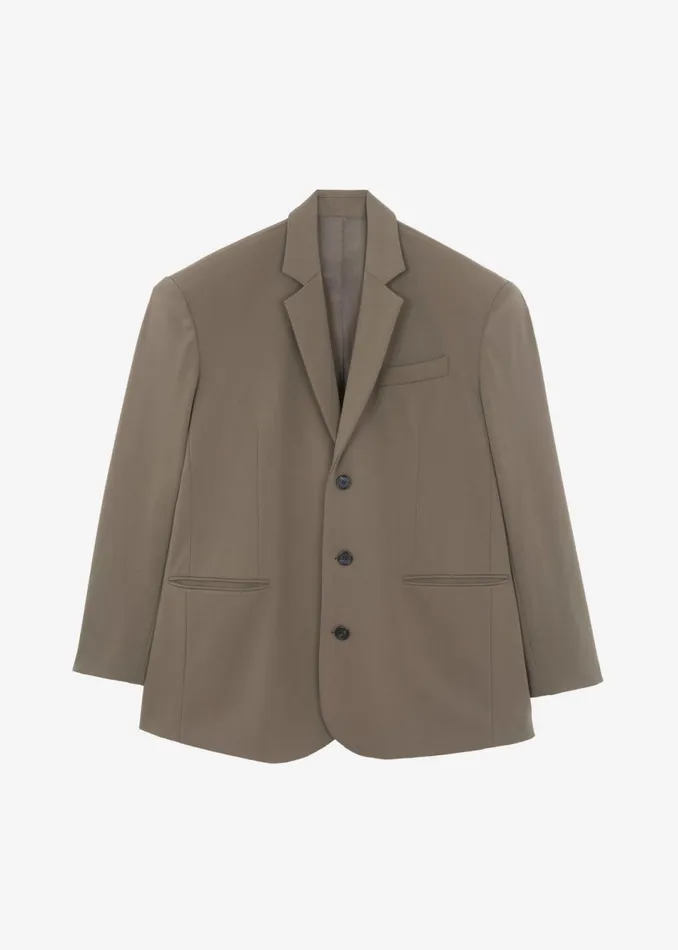 Women The Frankie Shop Outerwear Tansy Oversized Blazer Olive