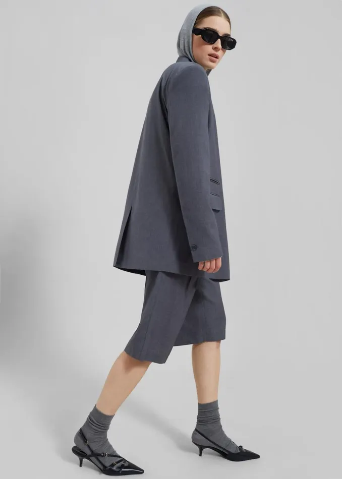 Women The Frankie Shop Outerwear Wilma Blazer Grey
