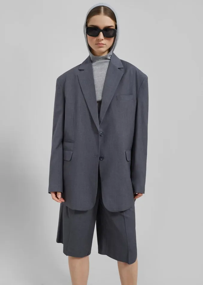 Women The Frankie Shop Outerwear Wilma Blazer Grey