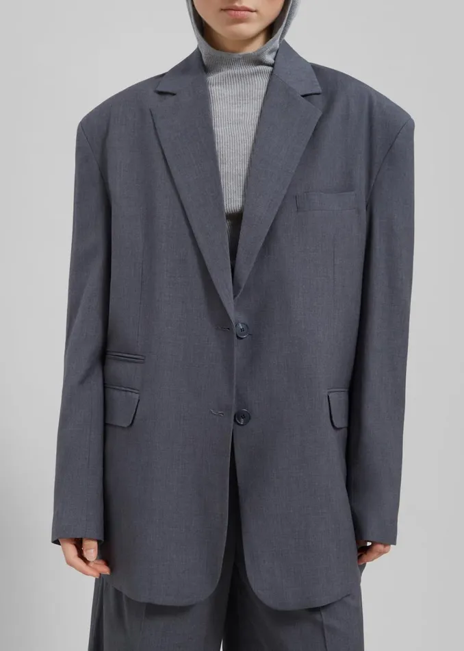 Women The Frankie Shop Outerwear Wilma Blazer Grey