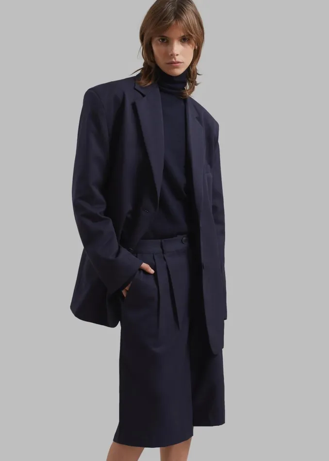 Women The Frankie Shop Outerwear Wilma Blazer Navy