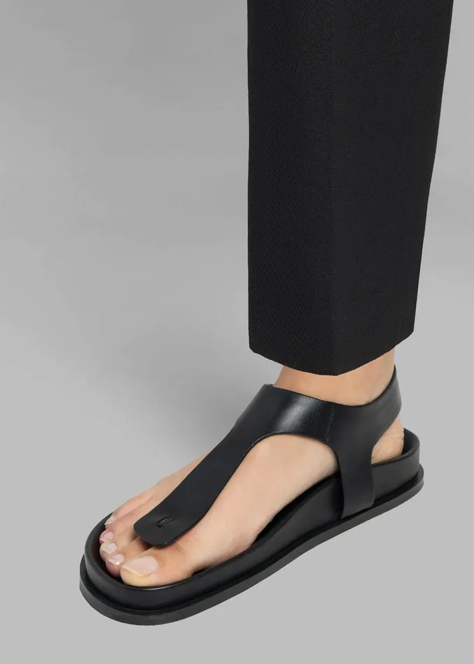 Women The Frankie Shop Shoes AEmery Reema Sandal Black
