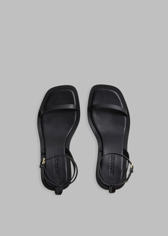 Women The Frankie Shop Shoes AEmery The Irving Heeled Sandal Black