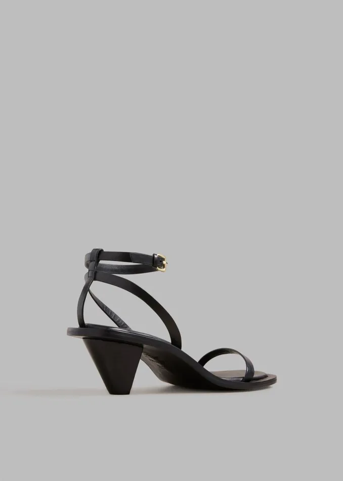 Women The Frankie Shop Shoes AEmery The Irving Heeled Sandal Black