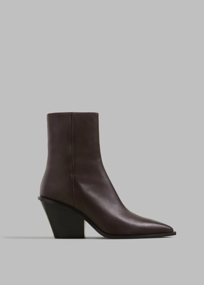 Women The Frankie Shop Shoes AEmery The Odin Boot Walnut