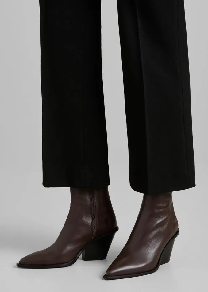 Women The Frankie Shop Shoes AEmery The Odin Boot Walnut