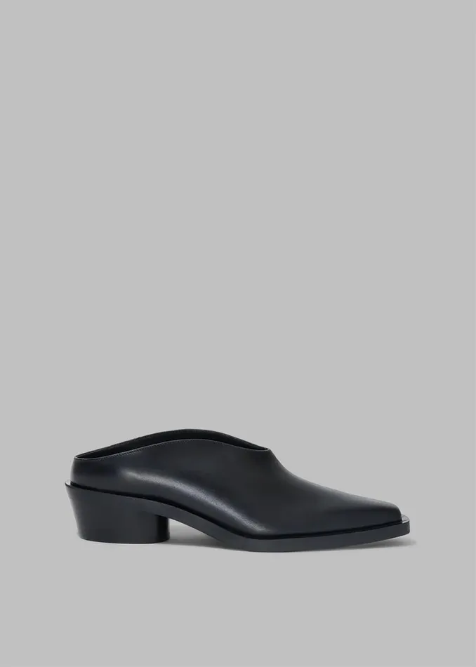 Women The Frankie Shop Shoes Proenza Schouler Bronco Mules Black