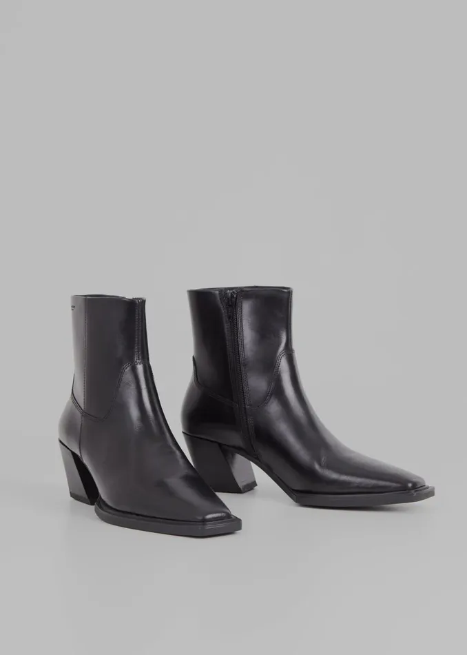 Women The Frankie Shop Shoes Vagabond Alina Boots Black