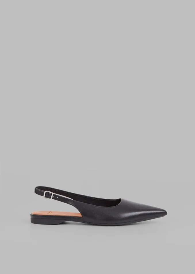 Women The Frankie Shop Shoes Vagabond Hermine Slingbacks Black