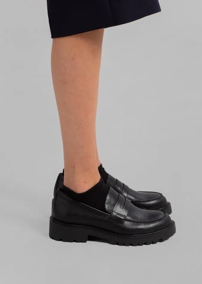 Women The Frankie Shop Shoes Vagabond Kenova Loafer Black