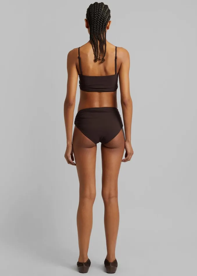 Women The Frankie Shop Swimwear Christopher Esber U Prong Brief Cacao