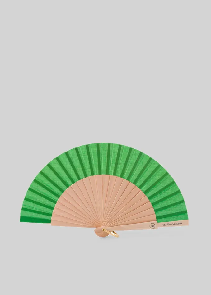 Women The Frankie Shop Swimwear TFS X Duvelleroy Take Away Fan Kelly Green