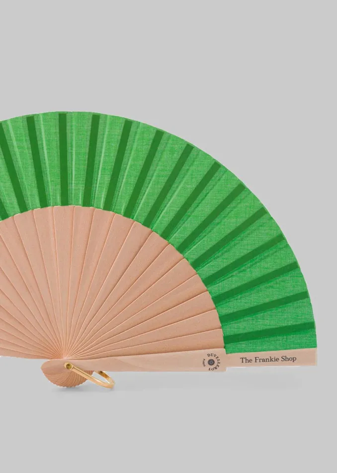 Women The Frankie Shop Swimwear TFS X Duvelleroy Take Away Fan Kelly Green