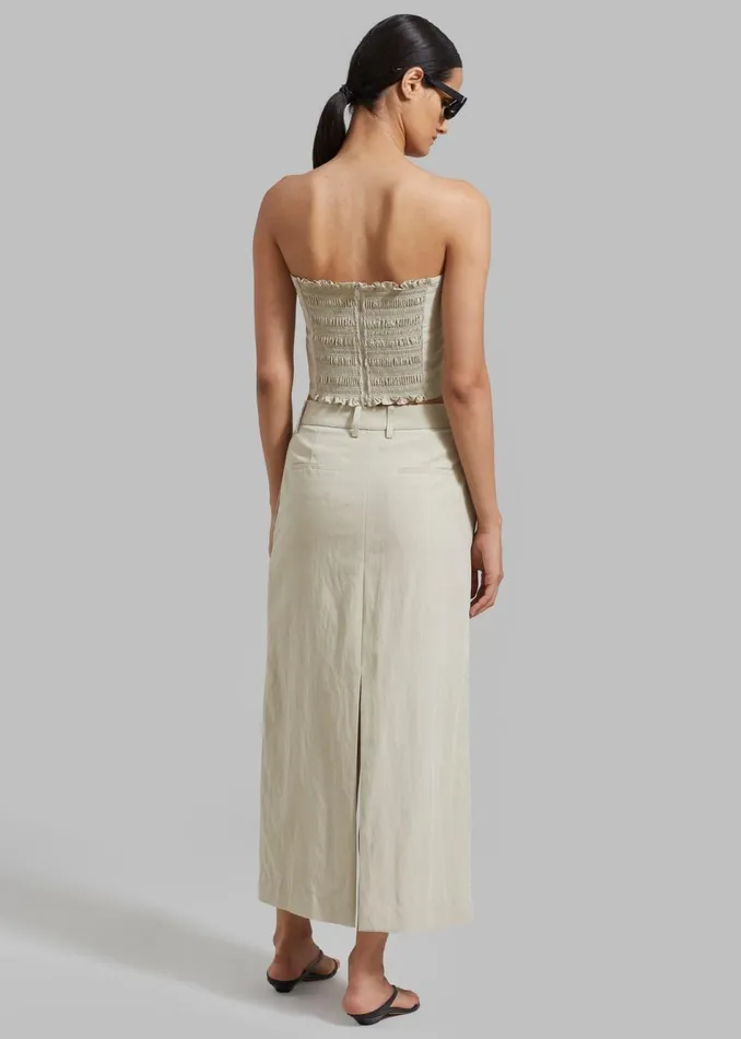 Women The Frankie Shop Tops Anastasia Tube Top Sage