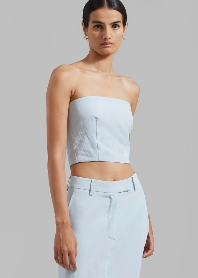 Women The Frankie Shop Tops Anastasia Tube Top Sky