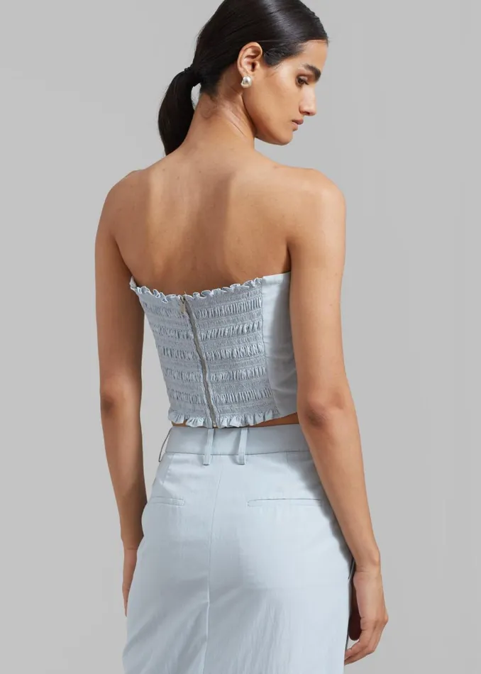 Women The Frankie Shop Tops Anastasia Tube Top Sky